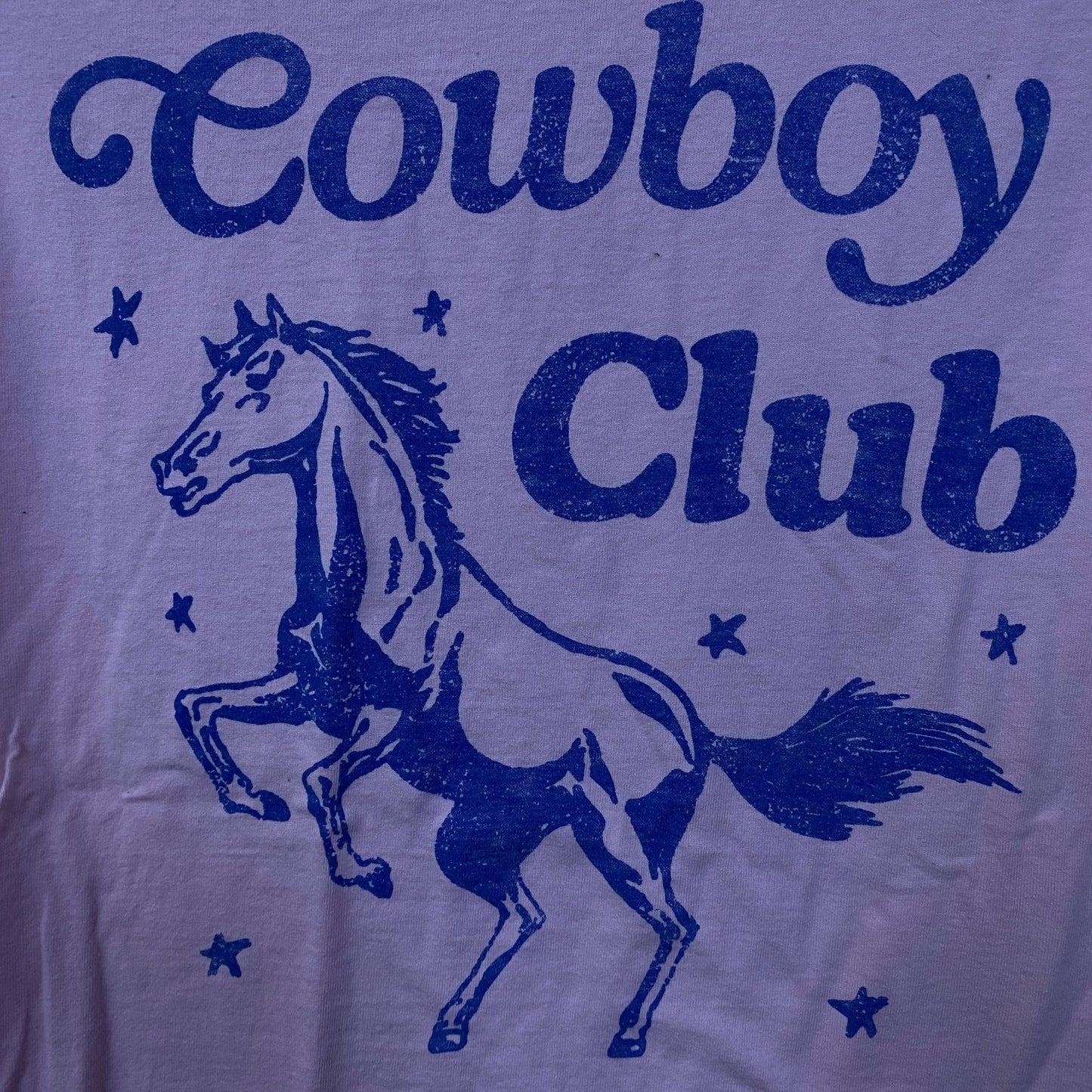Junk Food Cowboy Club Graphic T-Shirt XS