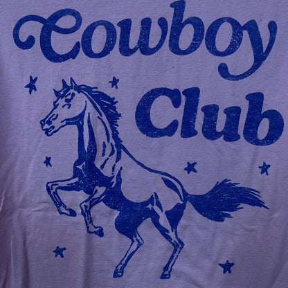 Junk Food Cowboy Club Graphic T-Shirt XS