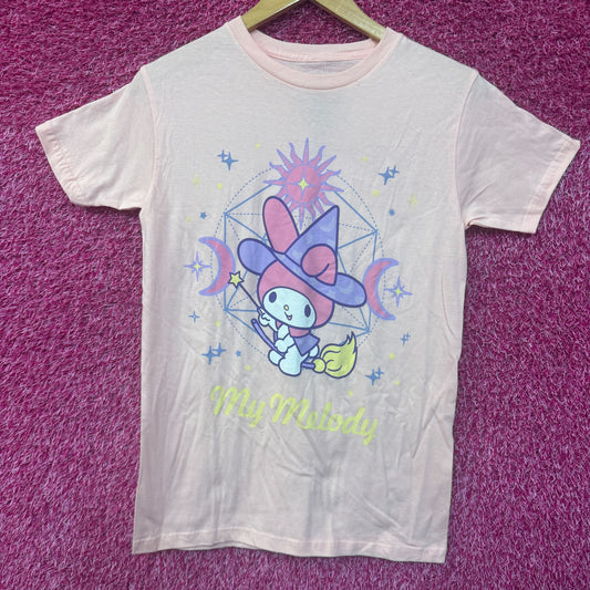 My Melody Spooky Astro Witch Kawaii Sanrio Women’s Tee M
