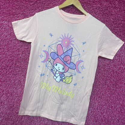 My Melody Spooky Astro Witch Kawaii Sanrio Women’s Tee M