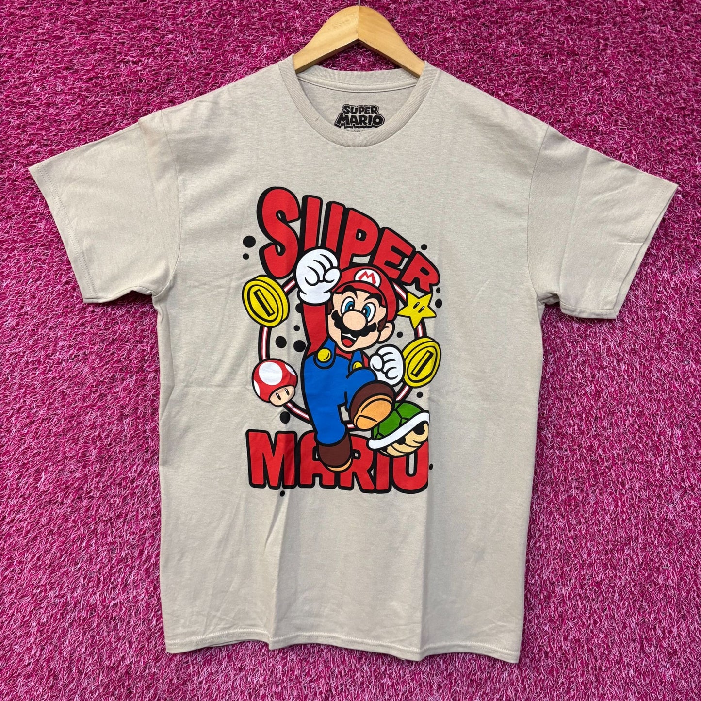 Nintendo Super Mario Retro Game T-Shirt Medium