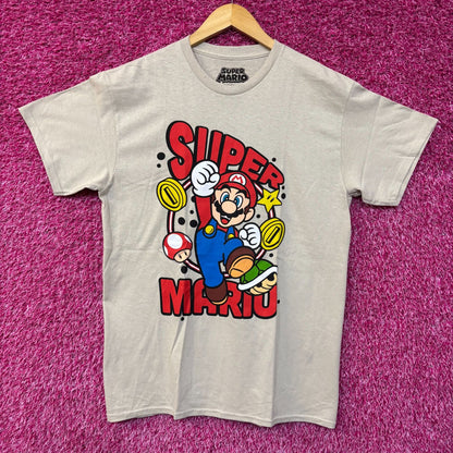 Nintendo Super Mario Retro Game T-Shirt Medium