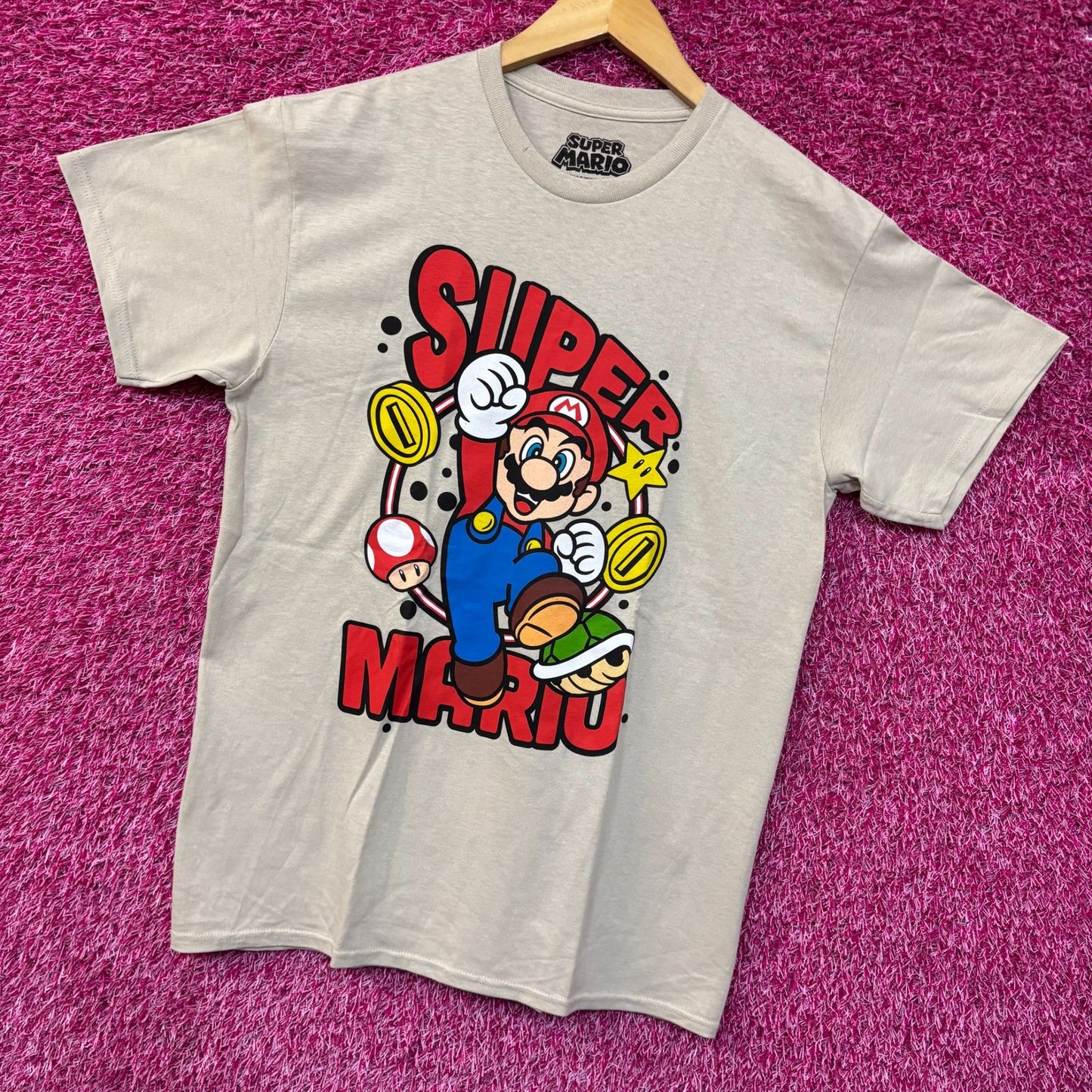 Nintendo Super Mario Retro Game T-Shirt Medium