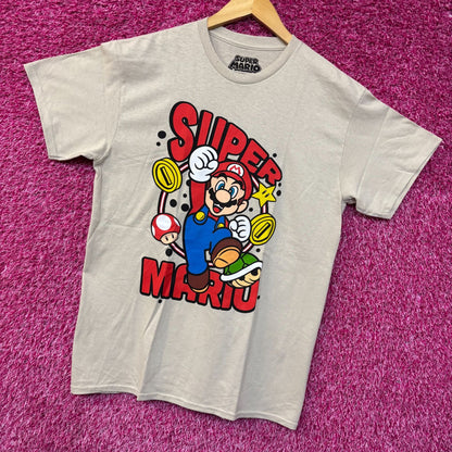 Nintendo Super Mario Retro Game T-Shirt Medium