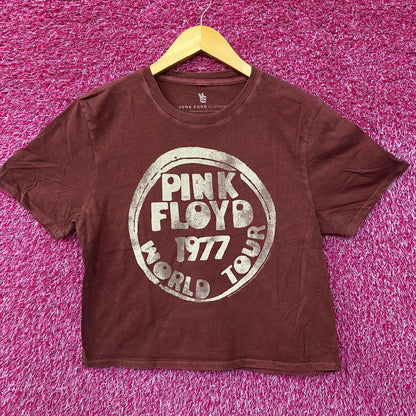Pink Floyd World Tour Animals 1977 Crop Top Small