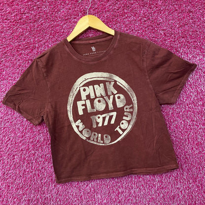 Pink Floyd World Tour Animals 1977 Crop Top Small