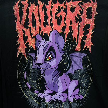 Neopets Kougra Metal Graphic T-Shirt Large