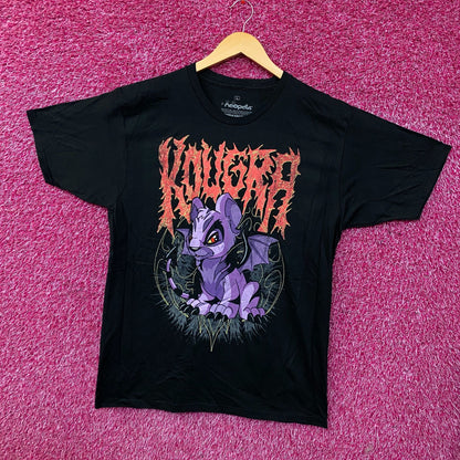 Neopets Kougra Metal Graphic T-Shirt Large