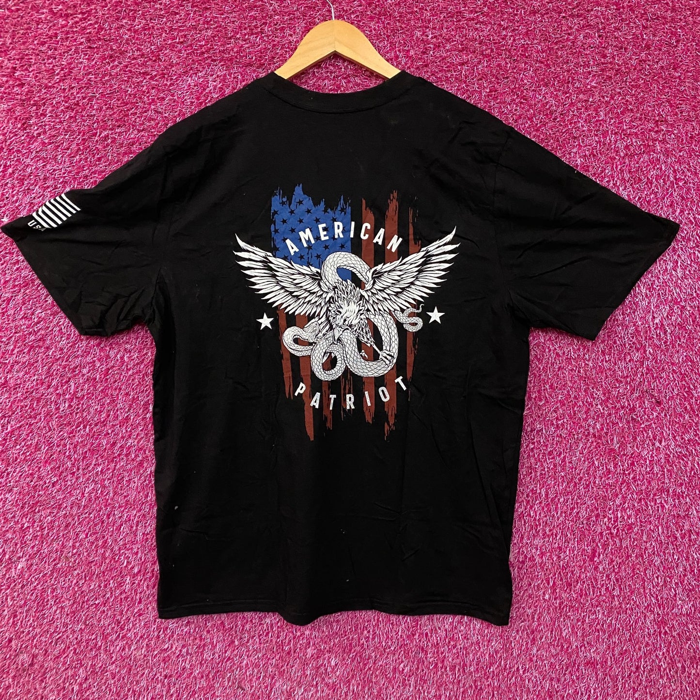 Bass Pro Shops American Patriot Flag Graphic T-Shirt XL