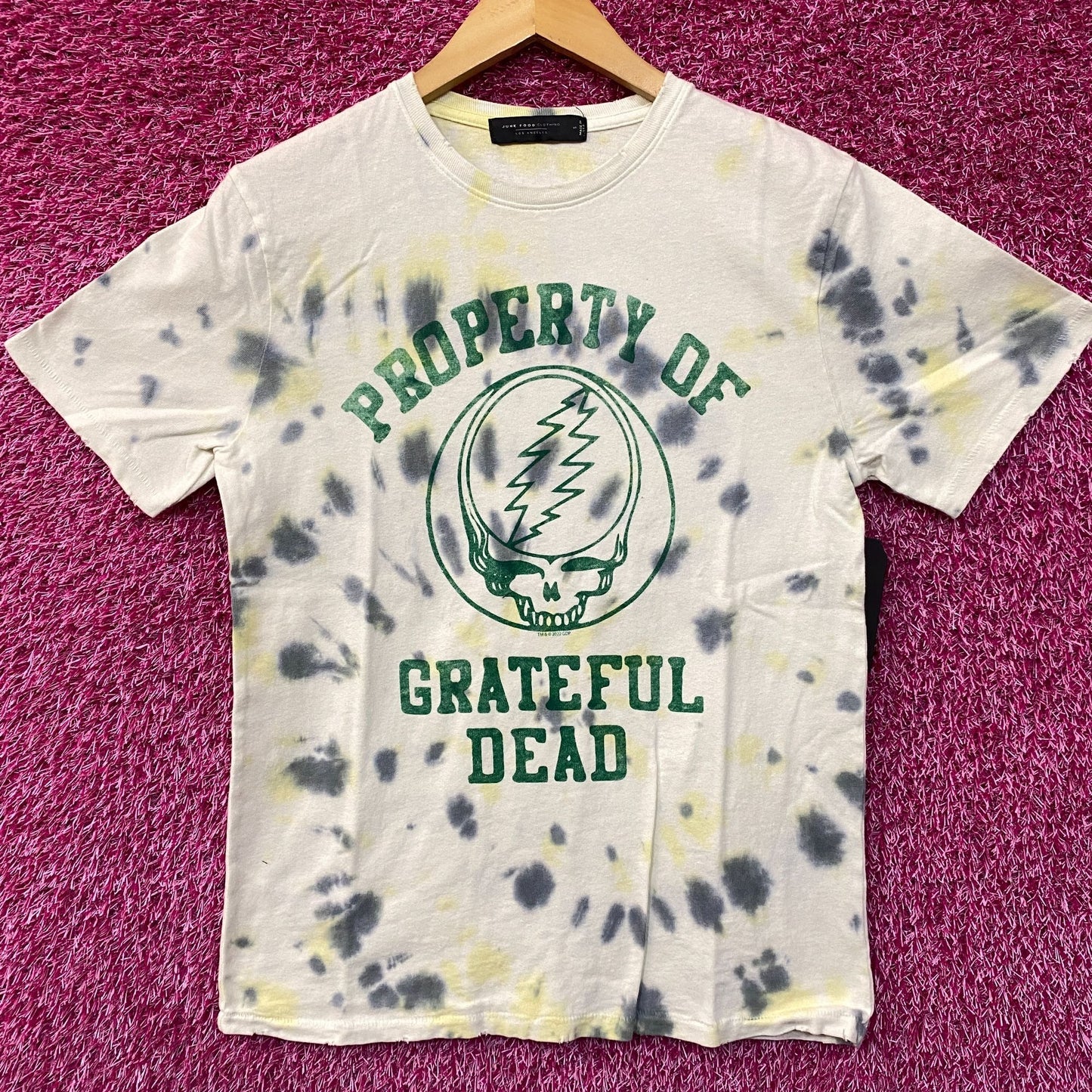 Property of Grateful Dead Vintage Style Tie Dye T-Shirt Small