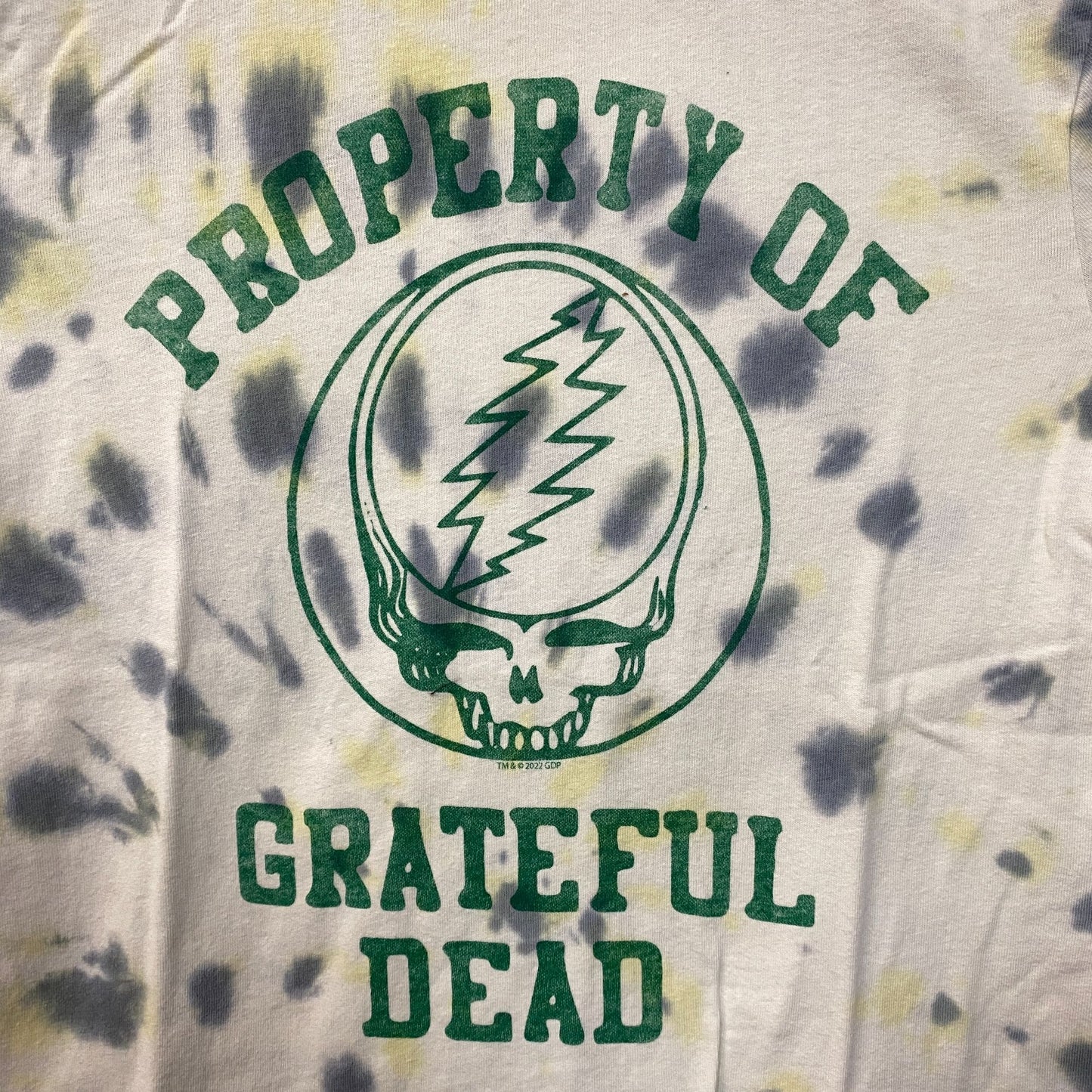 Property of Grateful Dead Vintage Style Tie Dye T-Shirt Small
