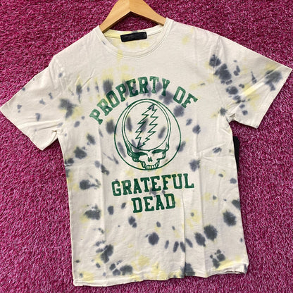 Property of Grateful Dead Vintage Style Tie Dye T-Shirt Small