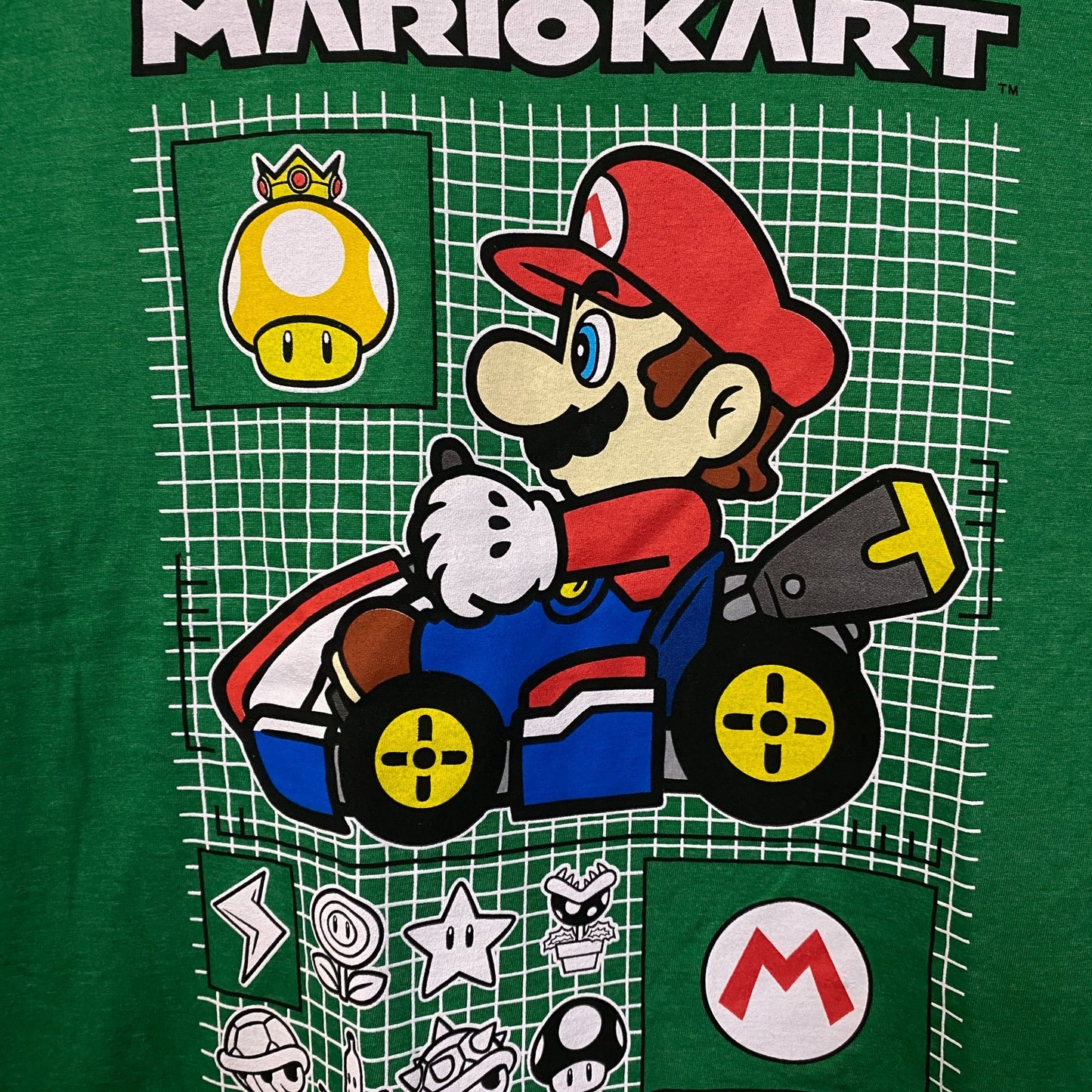 Nintendo Mario Kart Racing Graphic T-Shirt XL