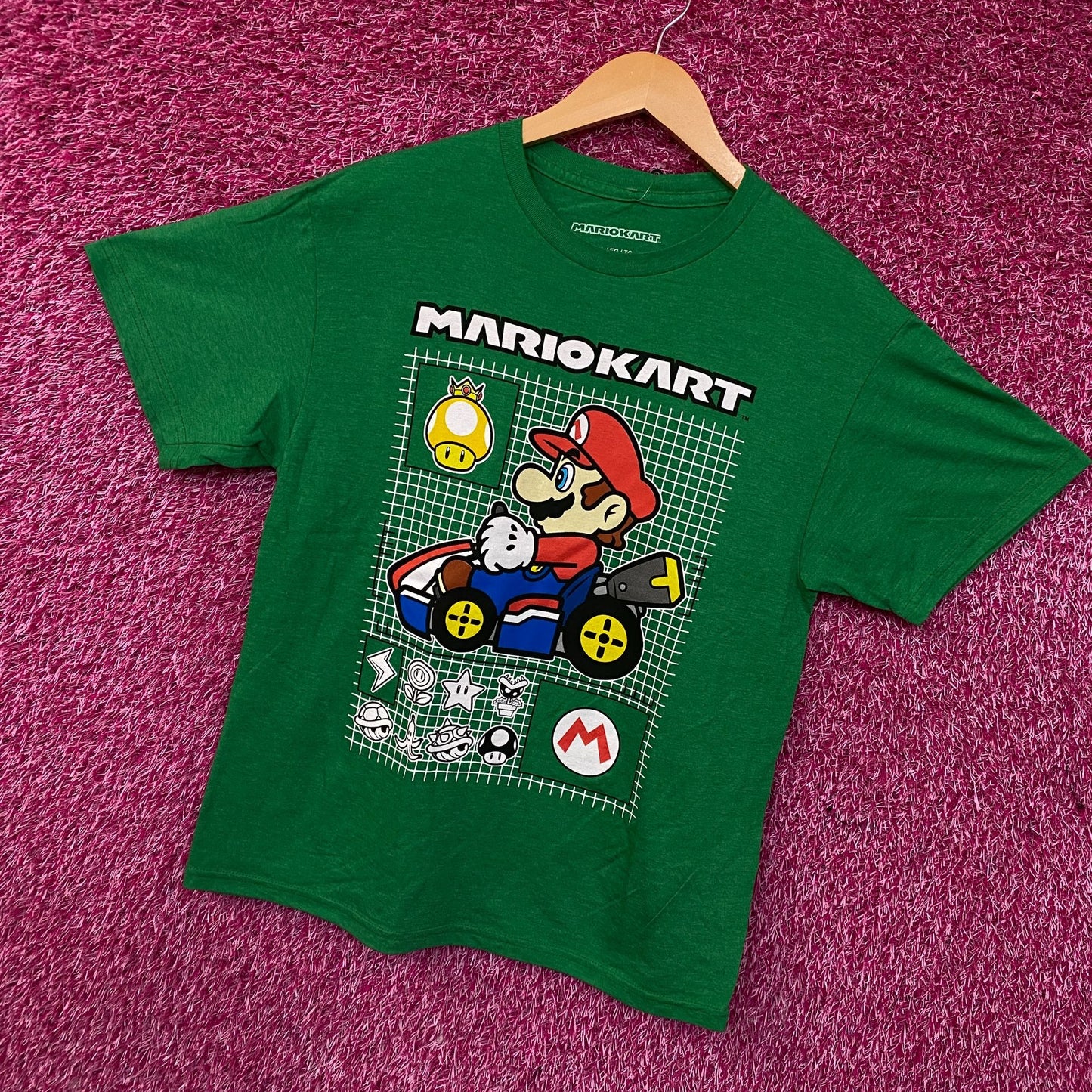 Nintendo Mario Kart Racing Graphic T-Shirt XL