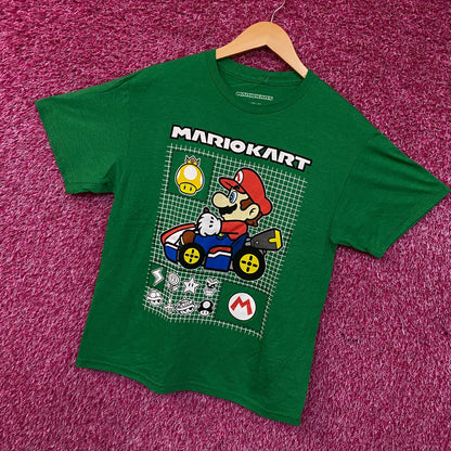 Nintendo Mario Kart Racing Graphic T-Shirt XL