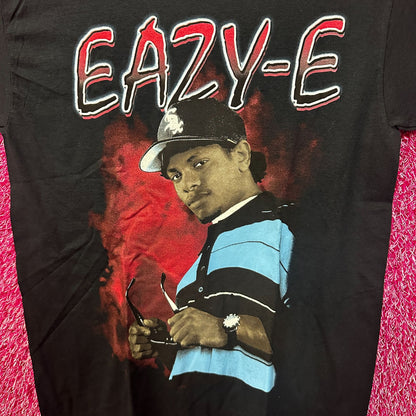 Eazy-E Ruthless Records NWA Poster West Coast Hip Hop Tee S