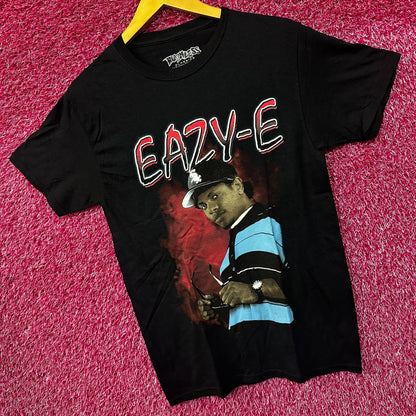 Eazy-E Ruthless Records NWA Poster West Coast Hip Hop Tee S