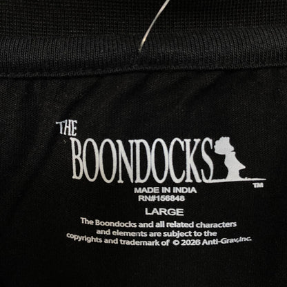 The Boondocks Thugnificent Mugshot Black T-Shirt Large