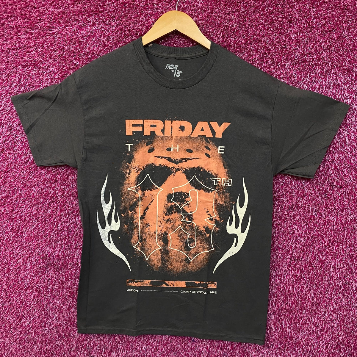 Friday the 13th Jason Voorhees Horror Graphic T-Shirt Medium