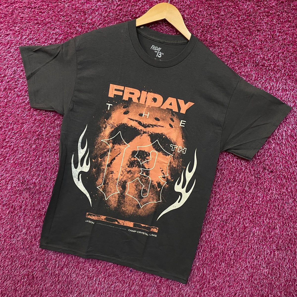 Friday the 13th Jason Voorhees Horror Graphic T-Shirt Medium