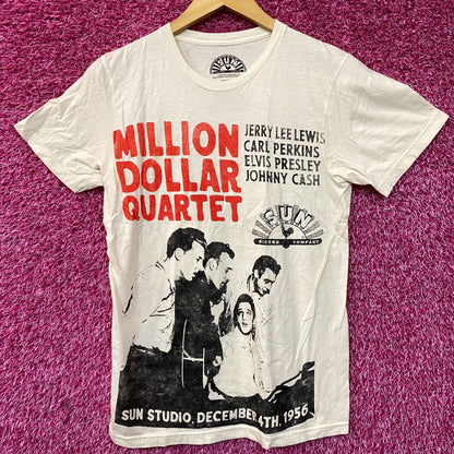 Sun Records Company Million Dollar Quartet T-Shirt Size Small