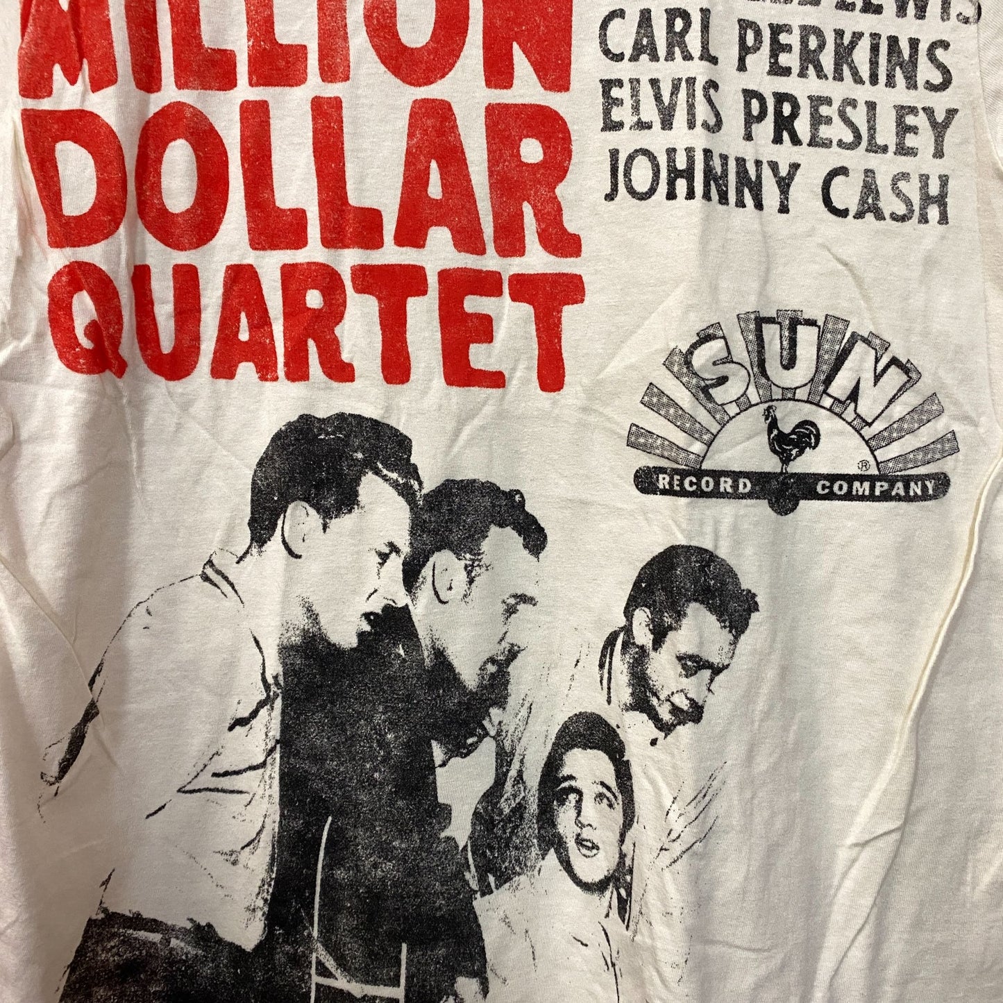 Sun Records Company Million Dollar Quartet T-Shirt Size Small