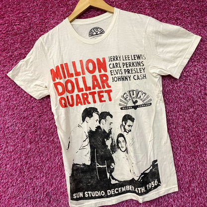 Sun Records Company Million Dollar Quartet T-Shirt Size Small