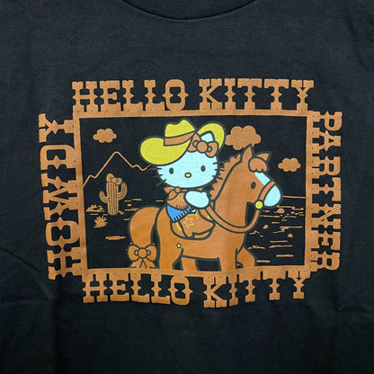Sanrio Hello Kitty Desert Rodeo Howdy Partner Cute Graphic T-Shirt XL