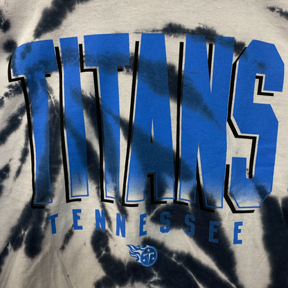 NFL AFC South Tennessee Titans Tie-Dye Long Sleeve Shirt Large