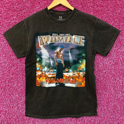 Lil Wayne Tha Block is Hot Cash Money Records Rap Tee Medium