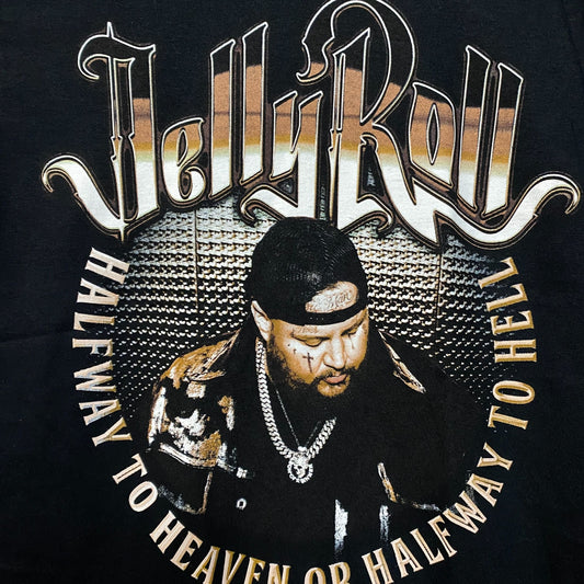 Jelly Roll Halfway To Hell Whitsitt Chapel Album T-Shirt Small