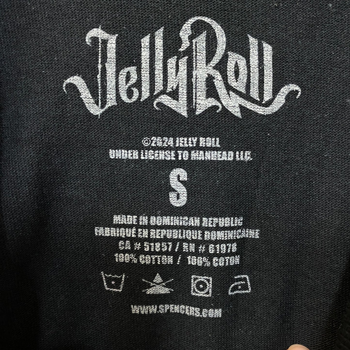 Jelly Roll Halfway To Hell Whitsitt Chapel Album T-Shirt Small