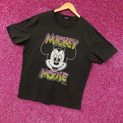 Junk Food x Disney Retro Mickey Mouse Graphic Women's T-Shirt XL