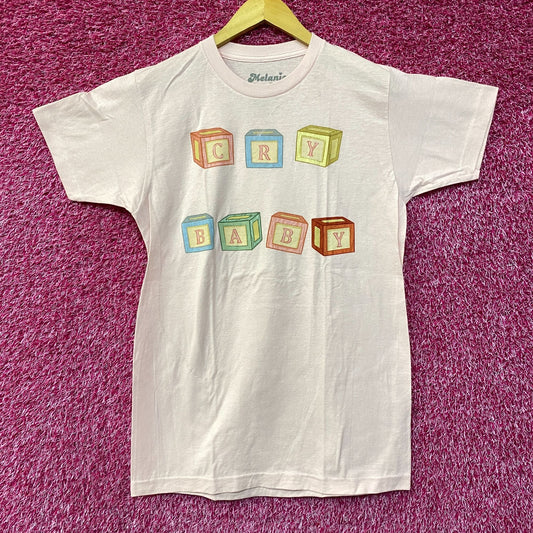 Melanie Martinez Cry Baby Building Blocks Tshirt size large