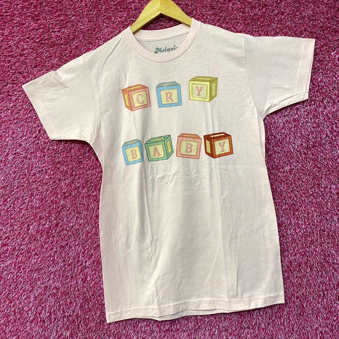 Melanie Martinez Cry Baby Building Blocks Tshirt size large