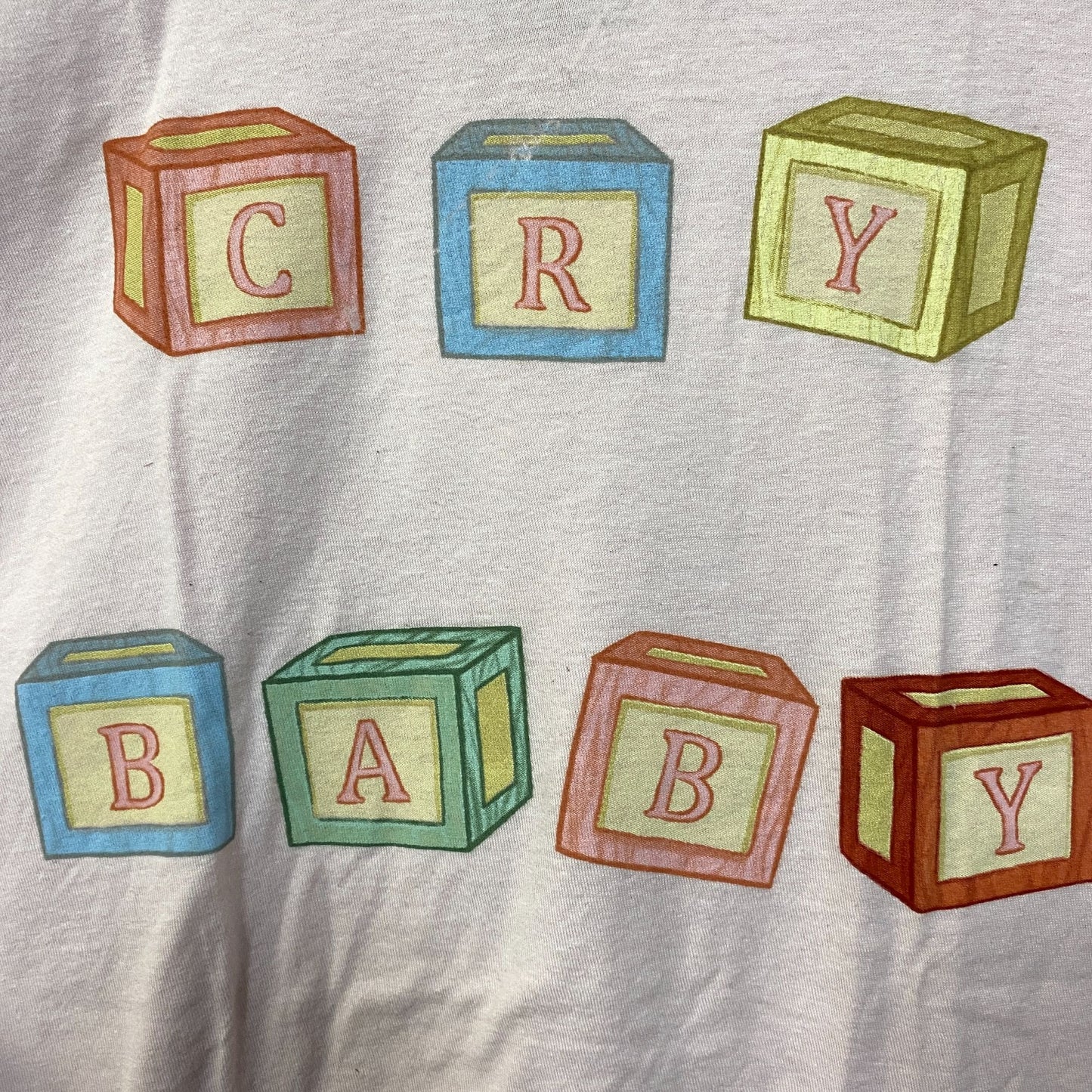 Melanie Martinez Cry Baby Building Blocks Tshirt size large