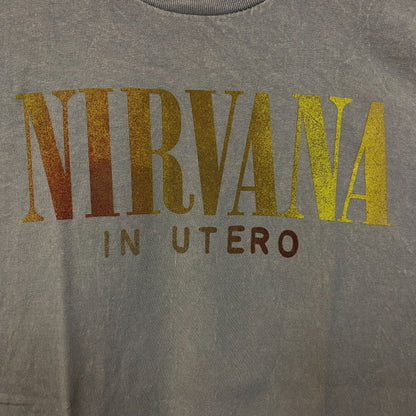 Nirvana In Utero Album Grunge Band T-Shirt XL