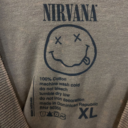 Nirvana In Utero Album Grunge Band T-Shirt XL