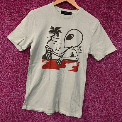Junk Food Clothing Alien Driving Vintage Style Tee XS
