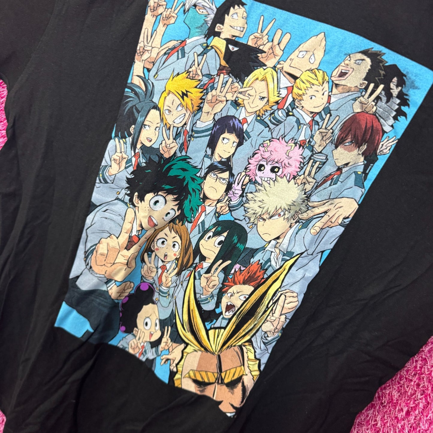 My Hero Academia Class Picture Tshirt size 2XL