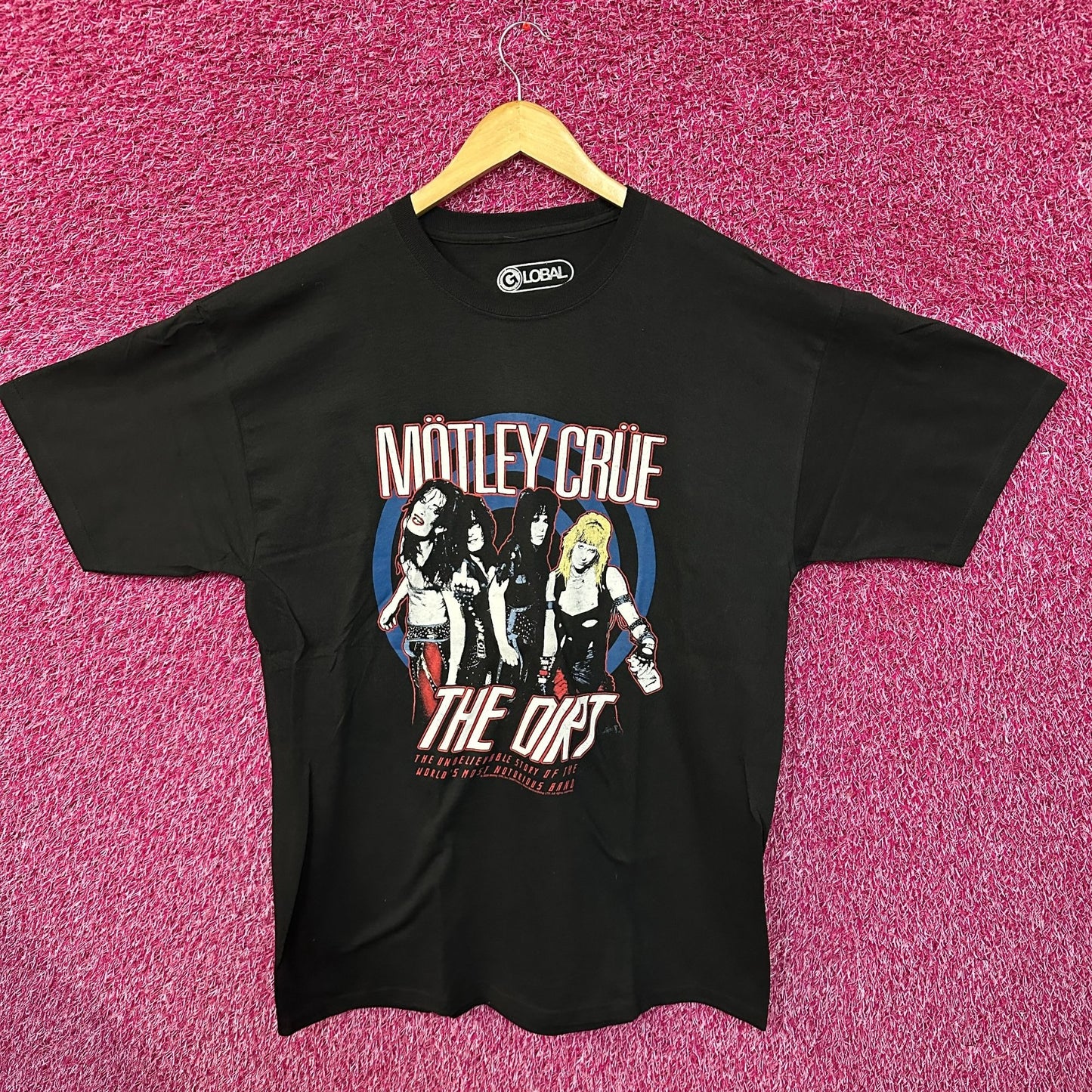 Motley Crue The Dirt Rock Tshirt XL