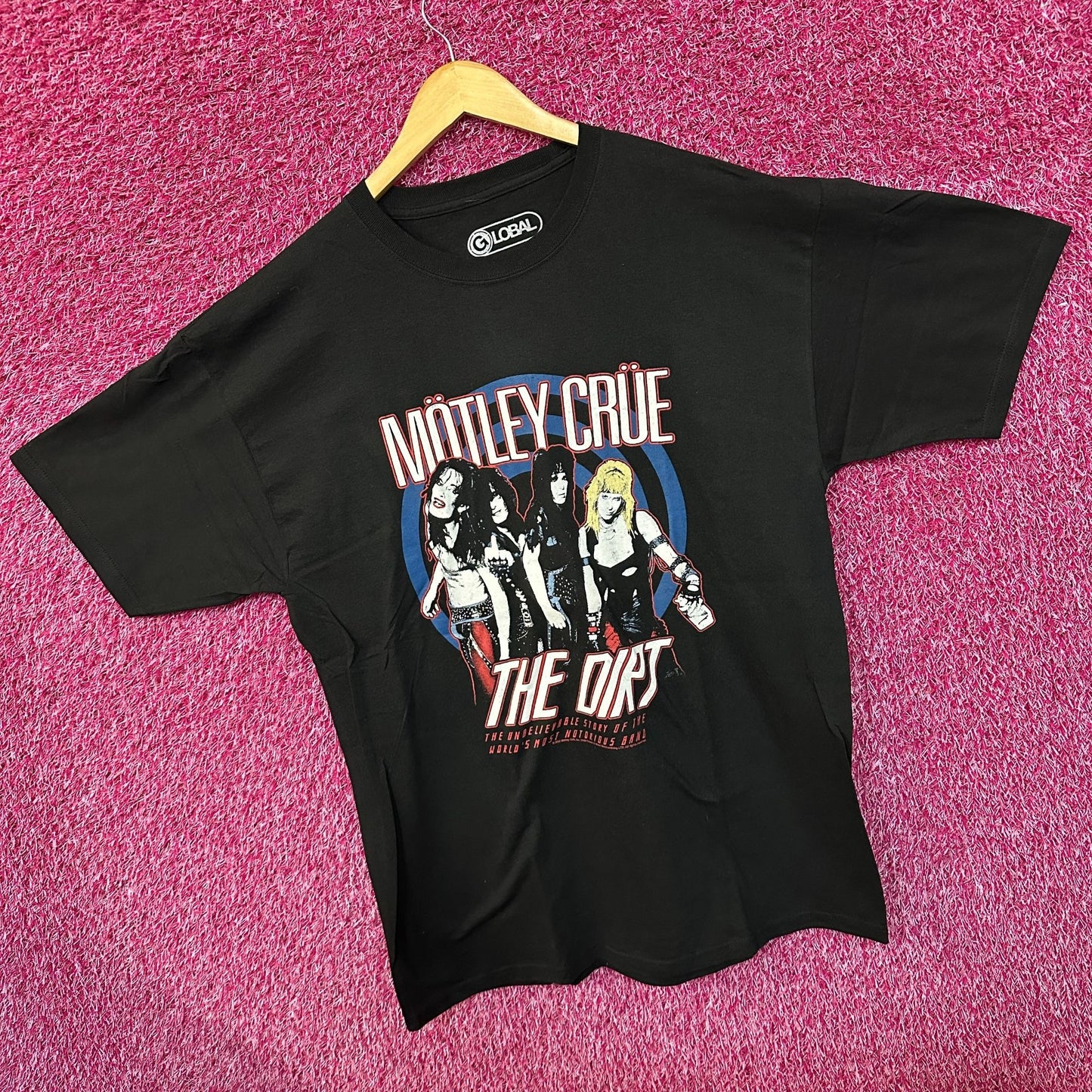 Motley Crue The Dirt Rock Tshirt XL