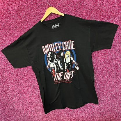 Motley Crue The Dirt Rock Tshirt XL