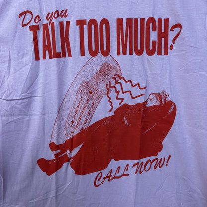 Renee Rapp Do you Talk to Much Pink T-Shirt XL
