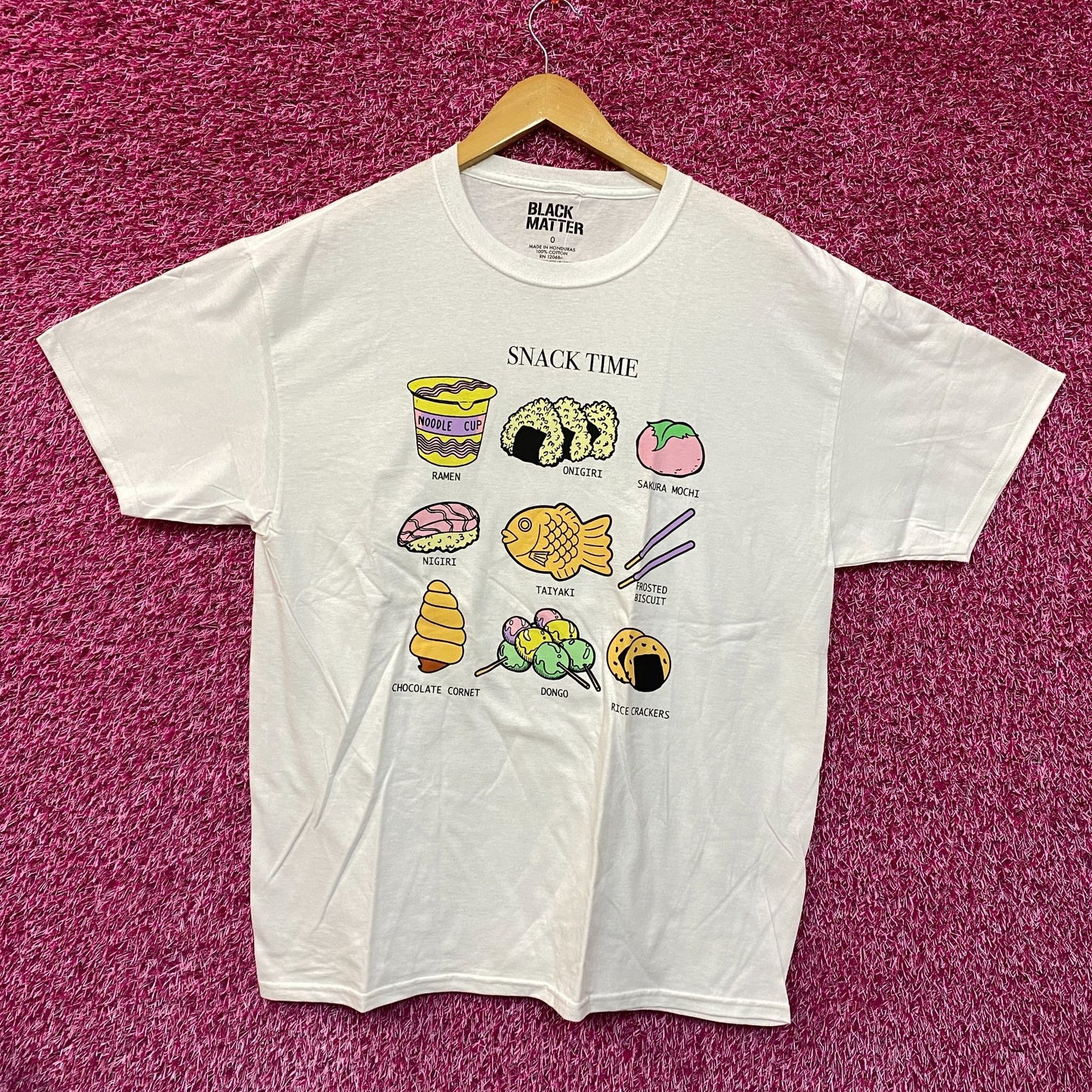 Snack Time Kawaii Snacks Tshirt size 0