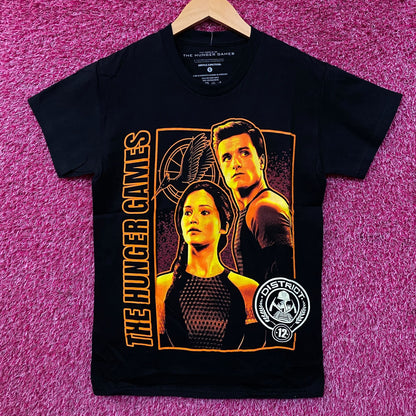 The Hunger Games Katniss & Peeta District 12 Graphic T-Shirt Small