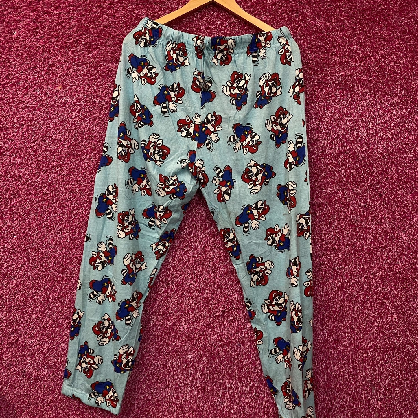 Nintendo Super Mario Bros. 3 Tanooki Suit Pajama Lounge Pants 2XL