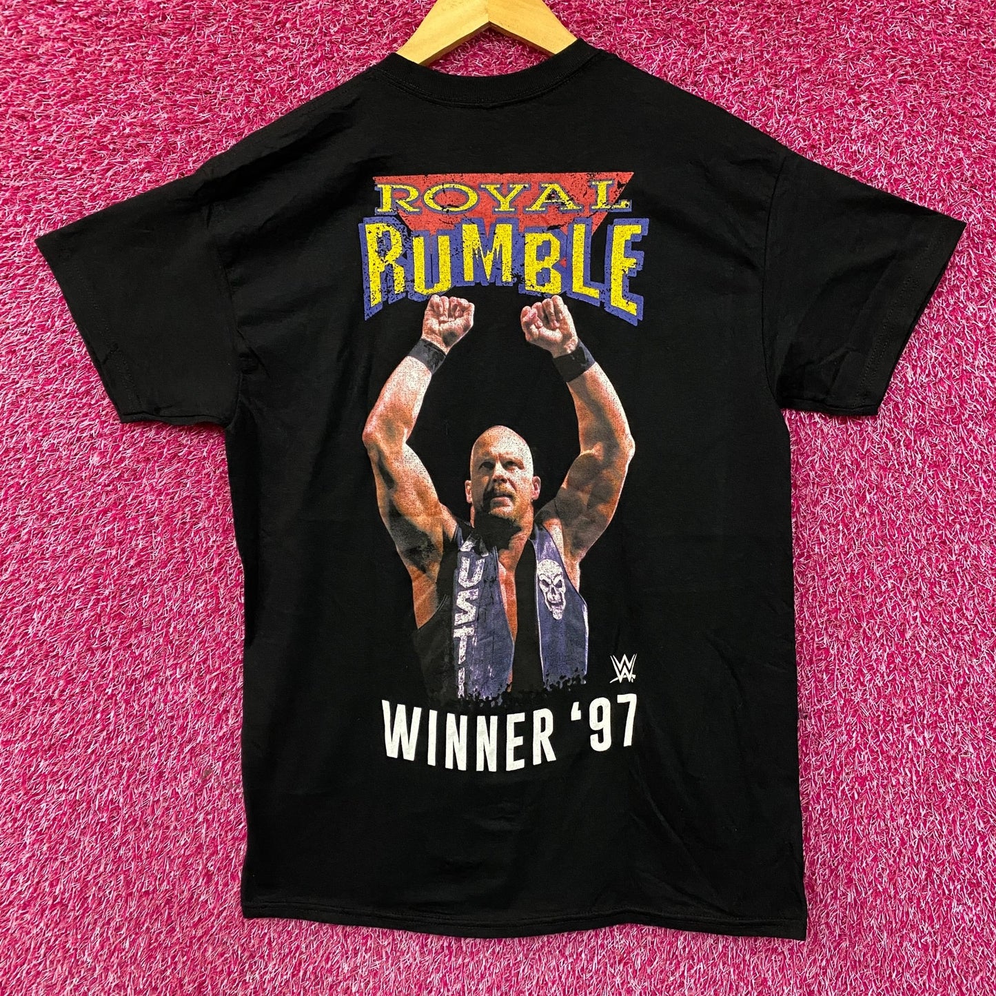 WWE Stone Cold Royal Rumble Winner 97 T-Shirt Medium
