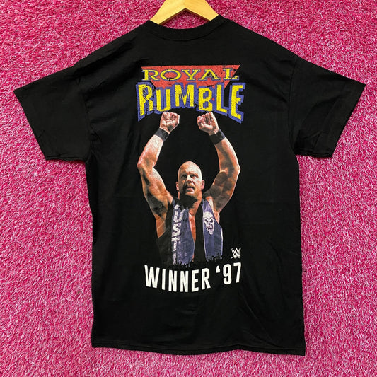 WWE Stone Cold Royal Rumble Winner 97 T-Shirt Medium