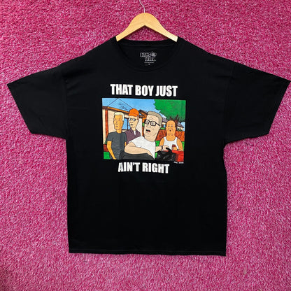 King Of The Hill That Boy Just Ain't Right T-Shirt XL